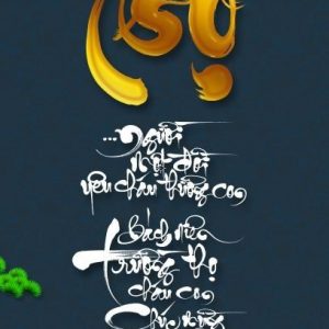 Mẫu 13: Tranh tráng gương chữ Thọ treo tường may mắn, tài lộc
